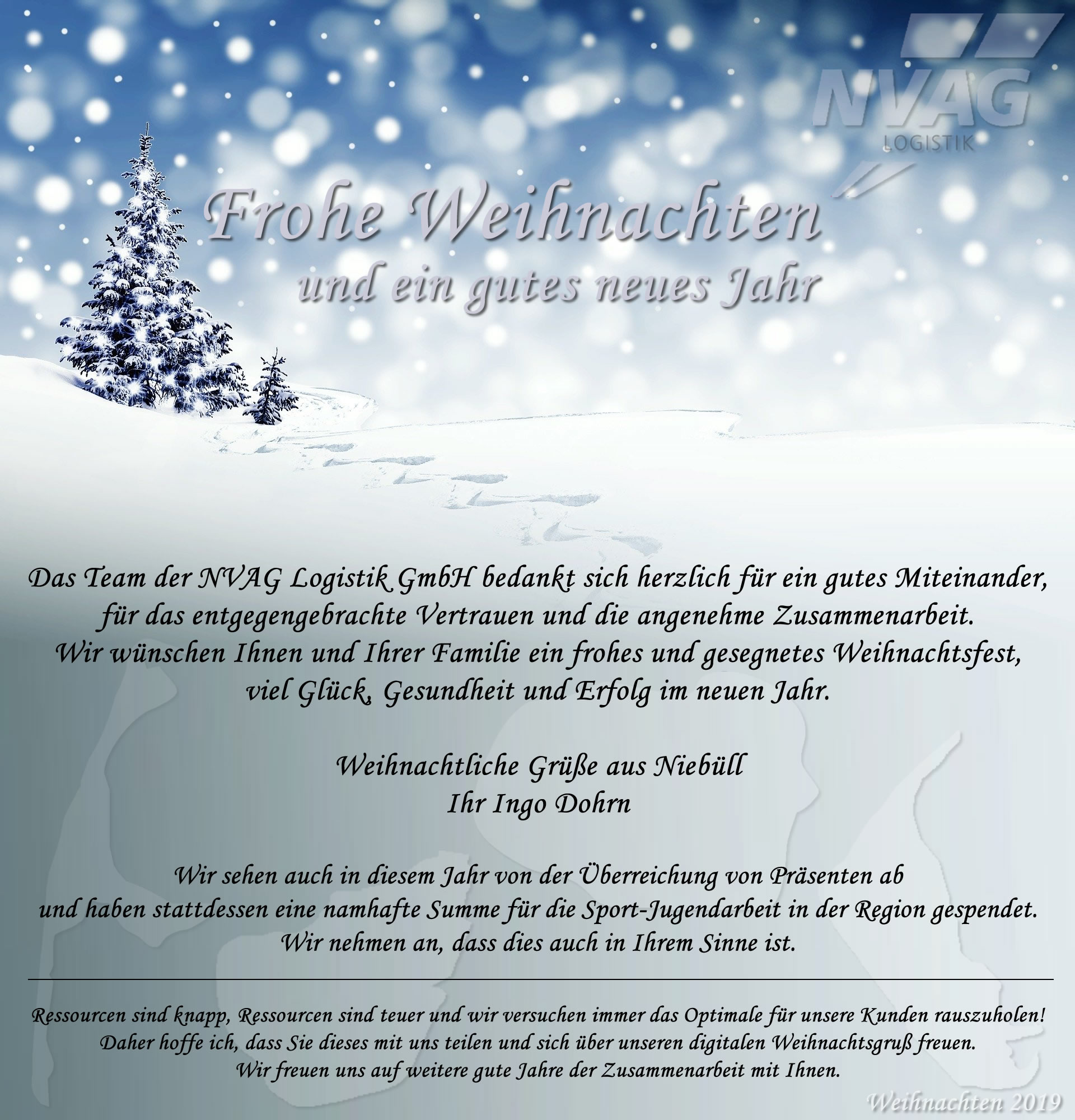 NVAG Weihnachtsgruß